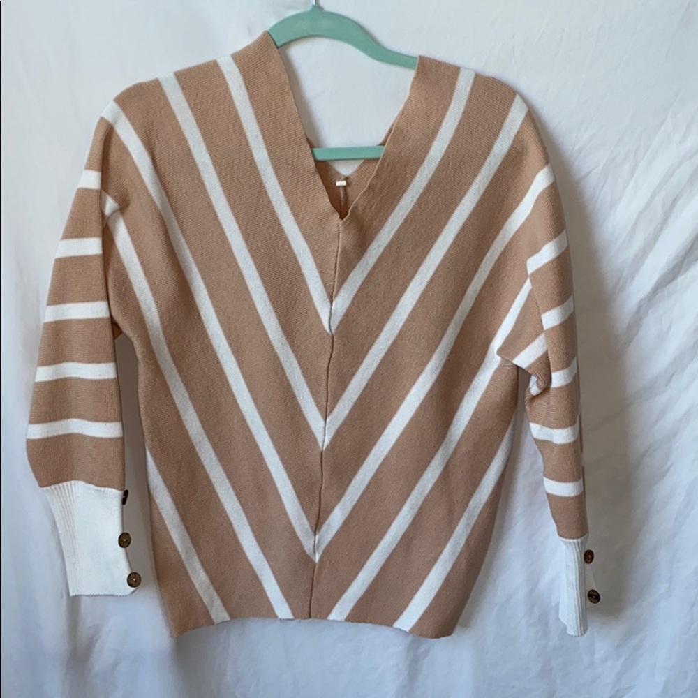Long sleeve off the shoulder top size: S